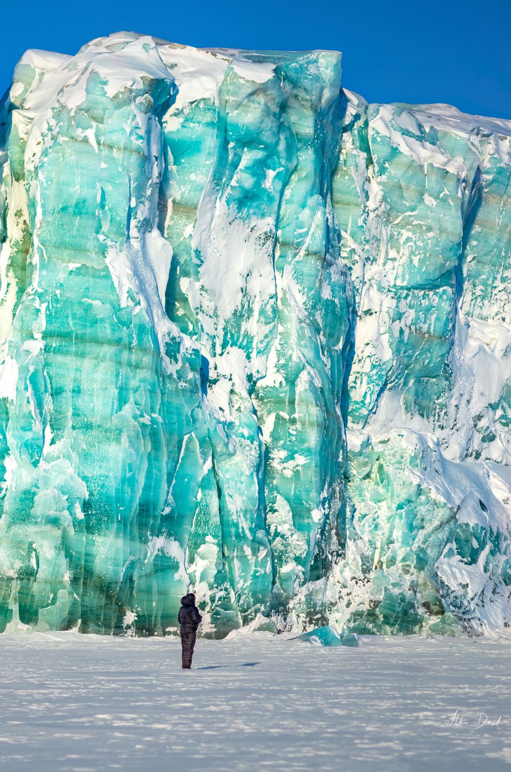 Heuglin glacier, Svalbard