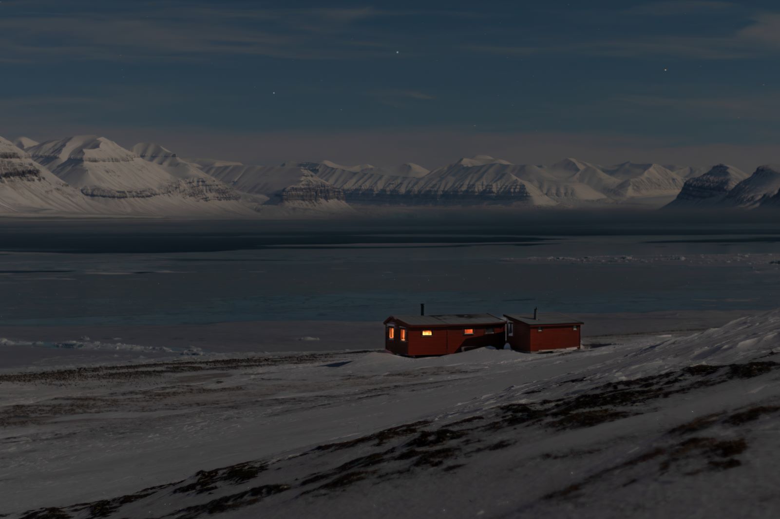 Gåsebu cabin, Svalbard