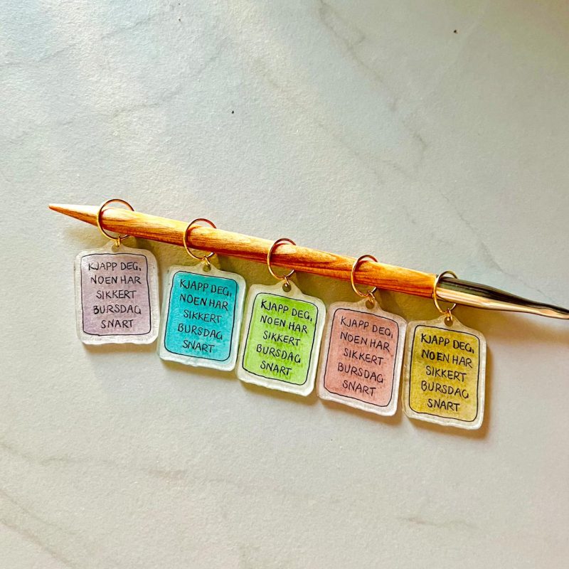 Kjapp deg - stitch marker